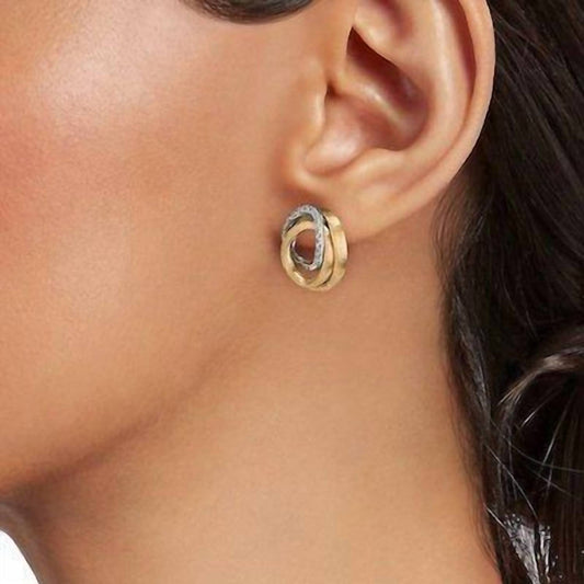 Marco Bicego - Women's 18k 2 Tone Jaipur Link Earrings