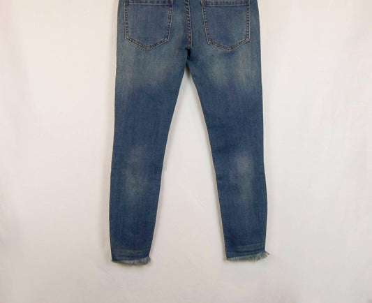 Free People - Ripped Cropped Jeans