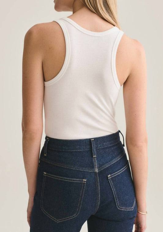 Agolde - Women's Classic Rib Tank Bodysuit