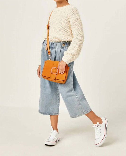 Hayden Girls - Knit Popcorn Pullover Sweater