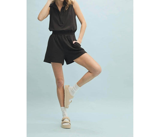 Wishlist - Women's Athlete Collared Romper