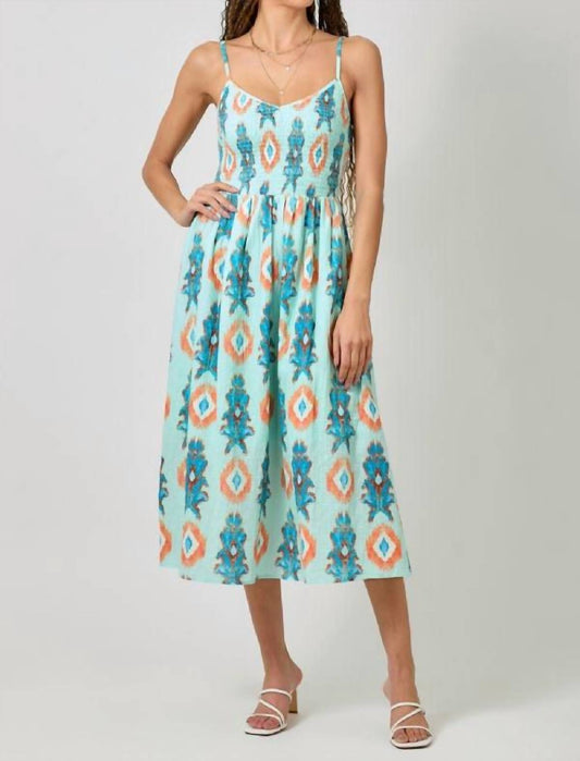 Mystree - Printed Double Gauze Dress