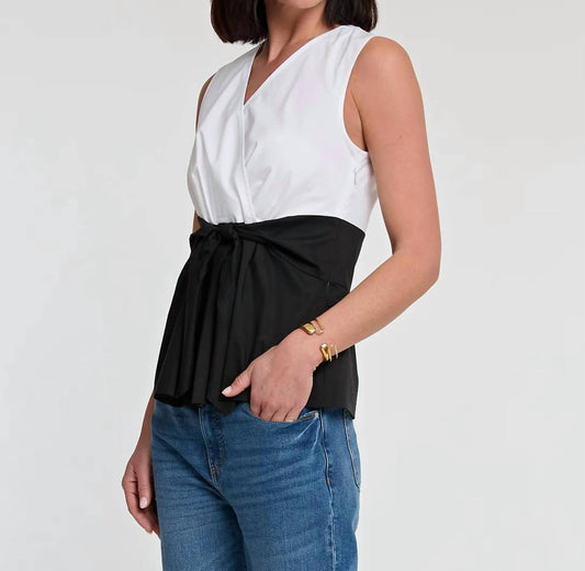 Hinson Wu - Ellen Sleeveless Colorblock Top