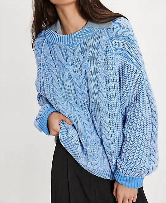 Free People - Frankie Cable Knit Sweater