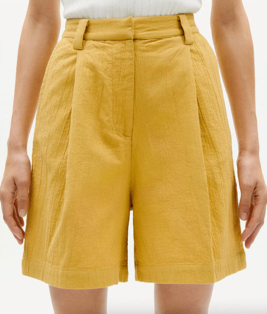Thinking Mu - Lia Cotton Bermuda Shorts