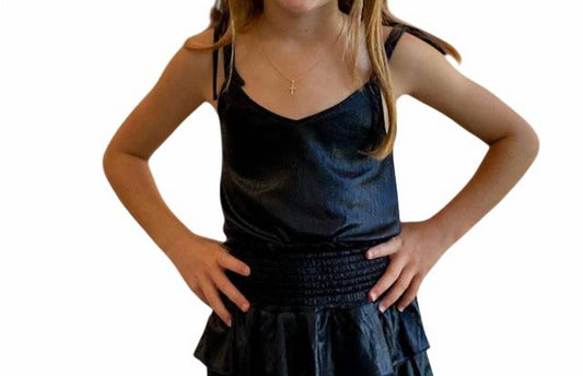 Katie J Nyc - Kids Metallic Top