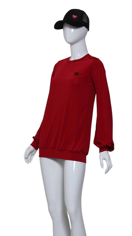 Love Love Tennis - Women's Long Sleeve Warm Up Top