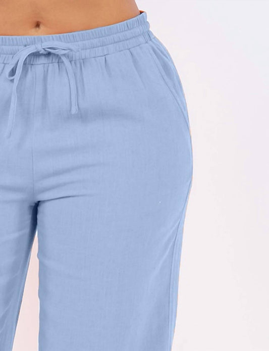 Paparazzi - Linen Crop Pant