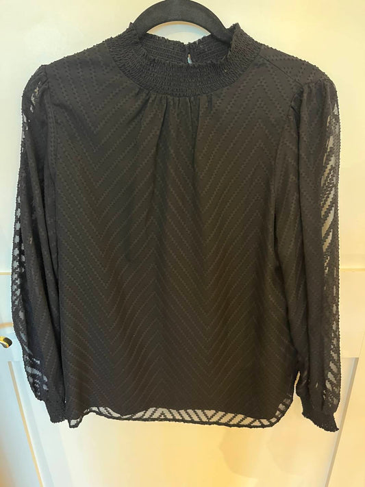 Esqualo - Blouse Allover Zigzag