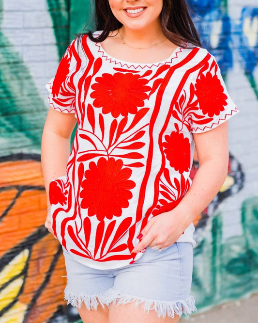 Layerz Clothing - Helen Patterned Top
