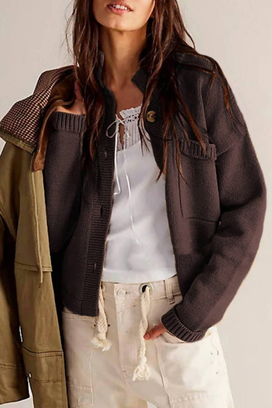 Ninexis - Solid Cardigan Sweater