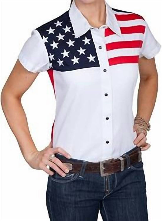 Scully - Patriot Collection Snap Shirt
