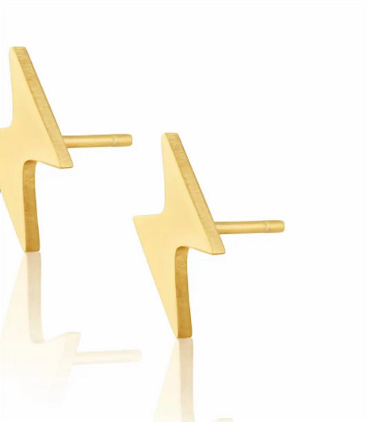Sahira - Women's Lightening Bolt Studs