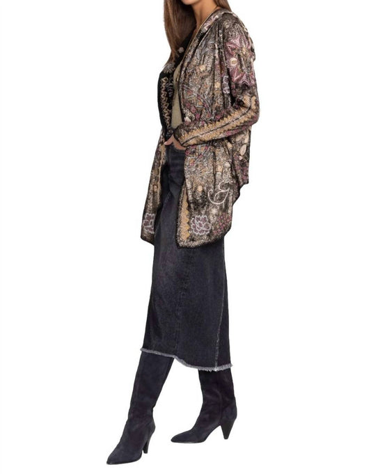 Johnny Was - Biya Metallic Short Hoodie