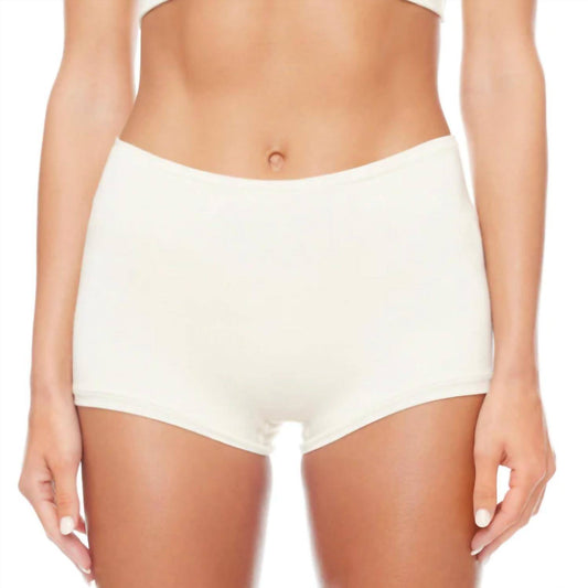 Eterne - Soft Jersey High Waisted Boy Short