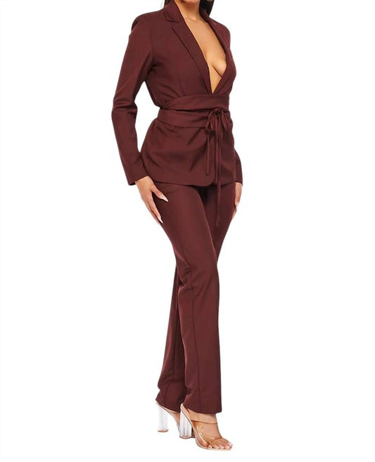 Rivir - Solid Jacket and Pants Set