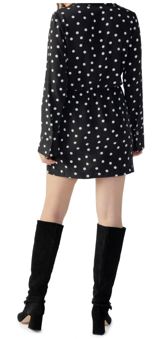 Sanctuary - Modern Polka Dot Shirt Dress