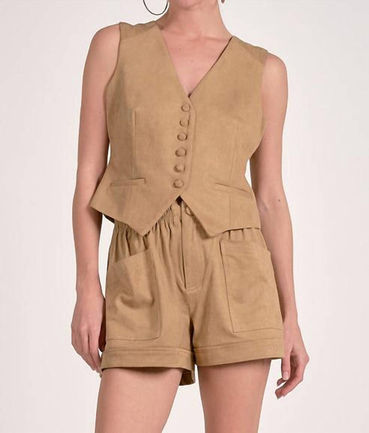 Elan - Button Down Vest