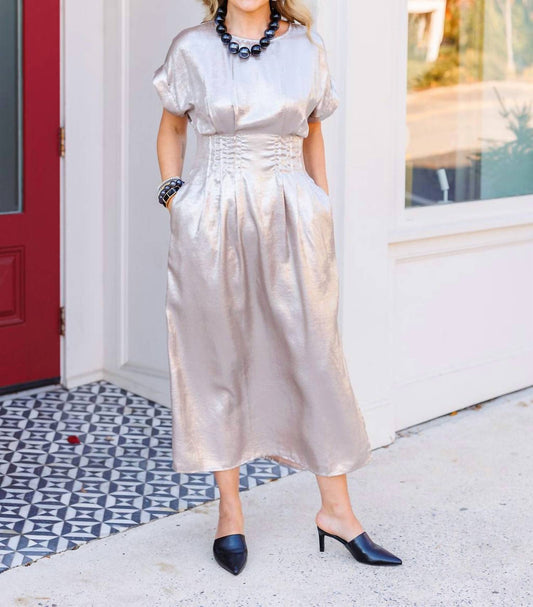 Entro - Silkstone Midi Dress