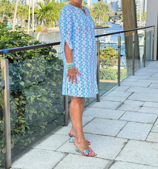 Lulu-B - 3/4 Sleeve Split Dress