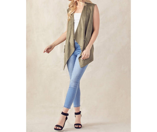 Anna Suede Vest