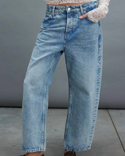 Free People - Dropped Boyfriend Jeans