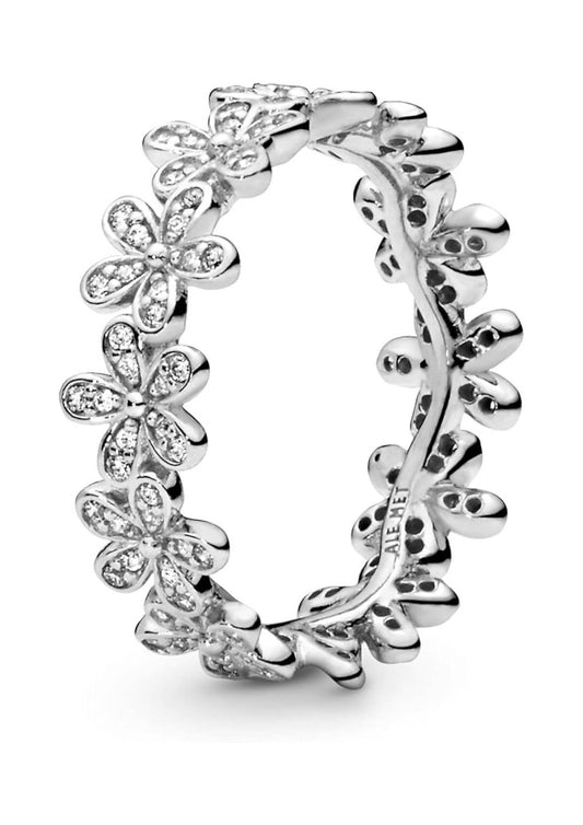 Pandora - Women's Sterling Daisy Flower Ring