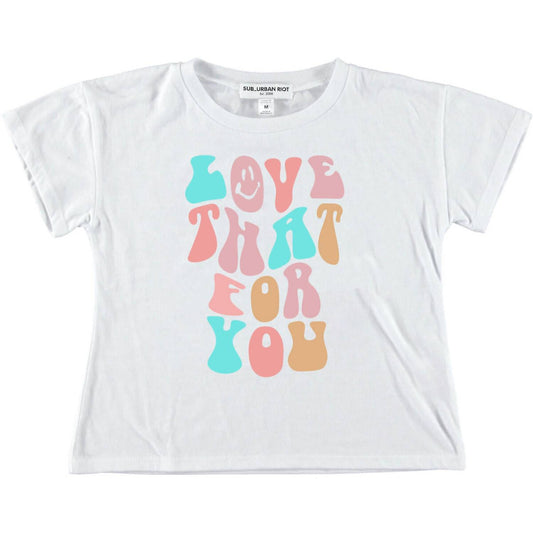 Suburban Riot - Girl's Love That For You Boxy Tee