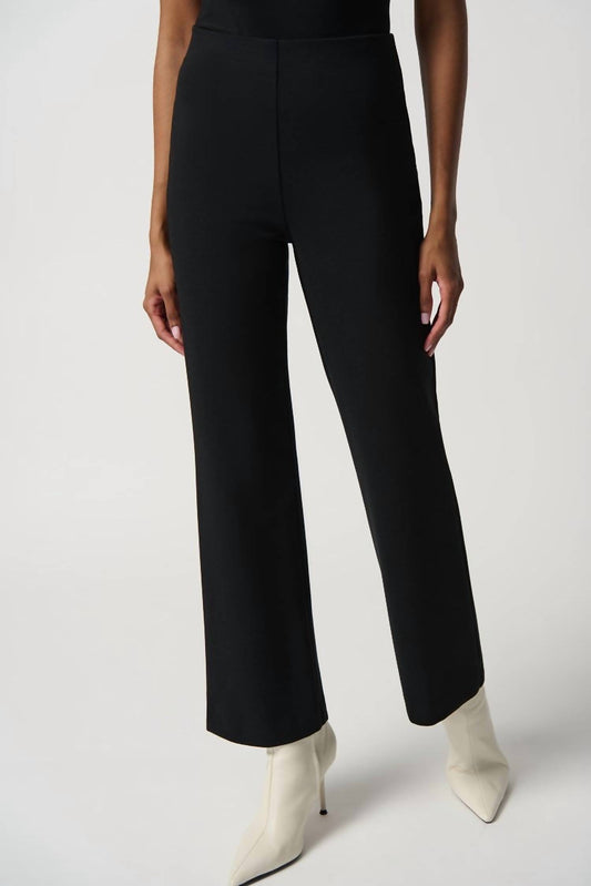 Joseph Ribkoff - Heavy Knit Flare-leg Pants