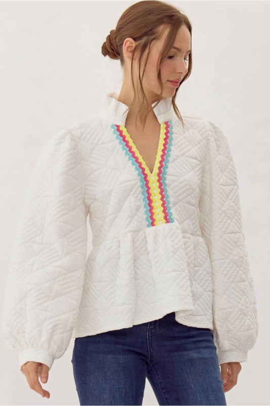 Jodifl - Ric Rac Shirt