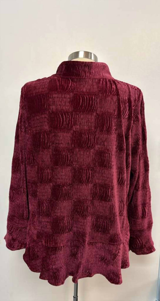 Habitat - Women's Crinkle Velvet Flounce Shirt