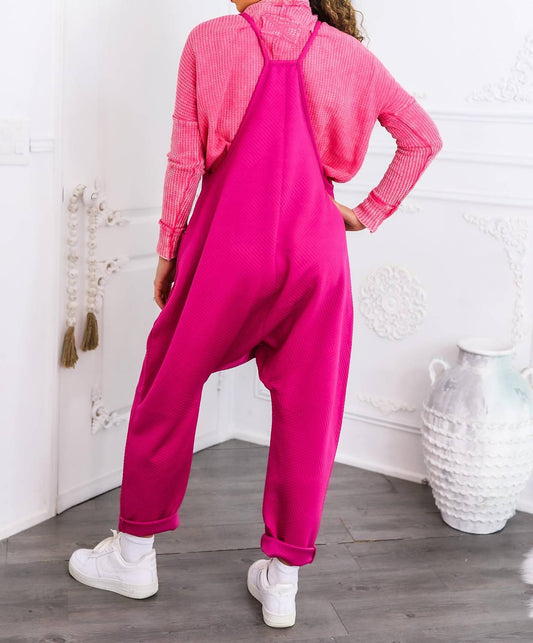 Surelymine - Slouchy Pocket Jumpsuit