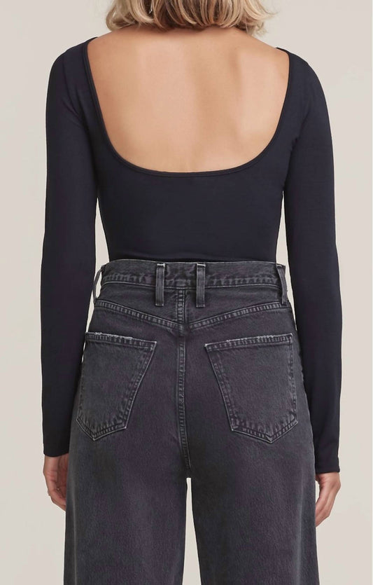 Agolde - Women's Sylvi Square Back Bodysuit