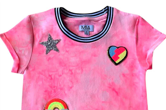 Mia - Girls' Icon Crew Neck Short Sleeve Dress