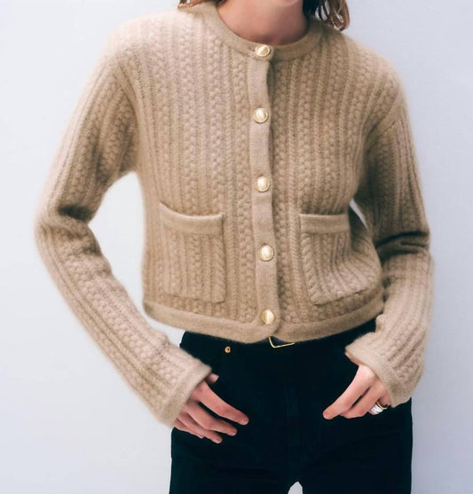 White + Warren - Cashmere Luxe Cable Cardigan