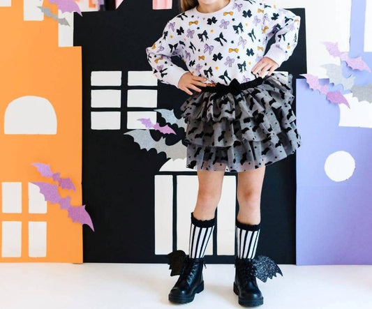 Sweet Wink - Spooky Bows Halloween Sweatshirt