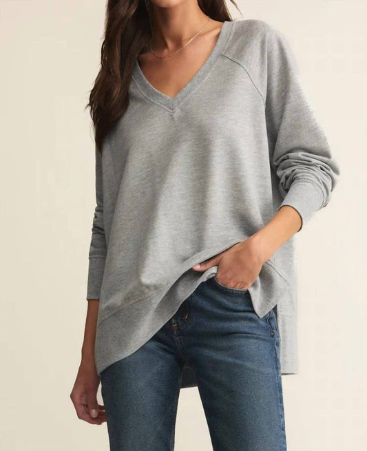Z Supply - Weekender Classic V-neck Sweatshirt
