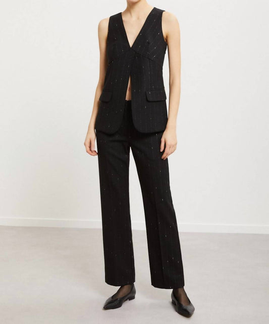 Ottod'Ame - Pinstripes Straight Trousers