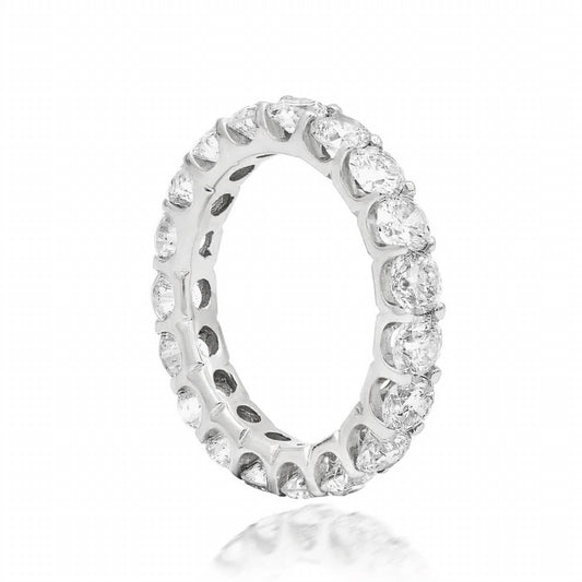 Diana M Jewels - 3.00 Cts U-shaped Diamond Ring
