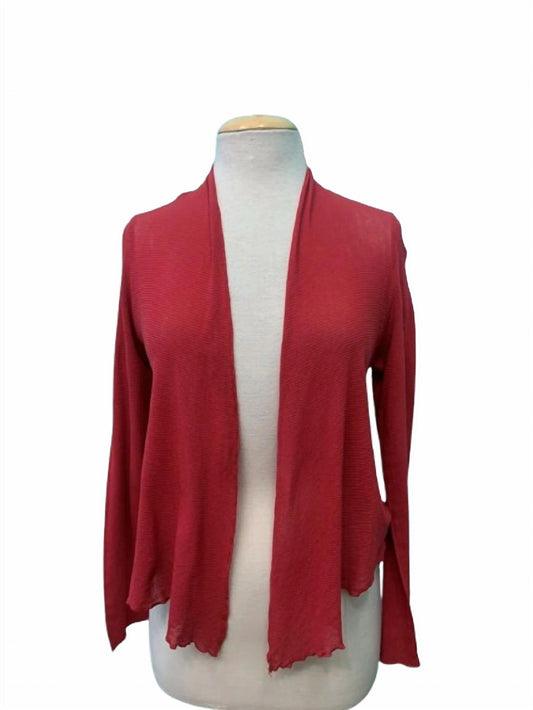 Cut Loose - Women's Tulle Mesh Crop Cardigan