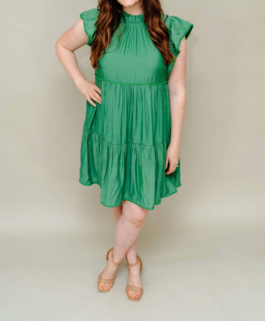 Jodifl - Lena Tiered Dress With Poms