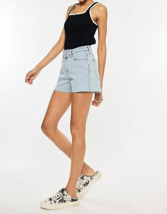 Trendsi - High Rise Crossover Shorts