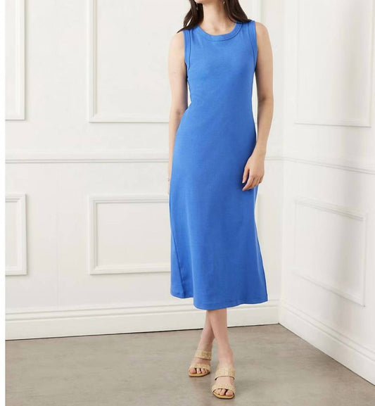Karen Kane - crew neck ribbed dress