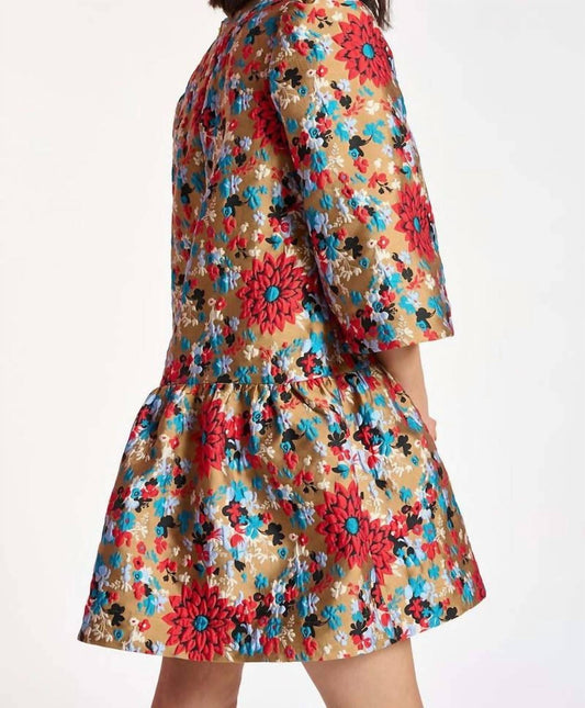 Essentiel Antwerp - Camas Jacquard Swing Dress