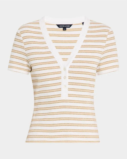 Veronica Beard - SHORT SLEEVE DEKALB TOP