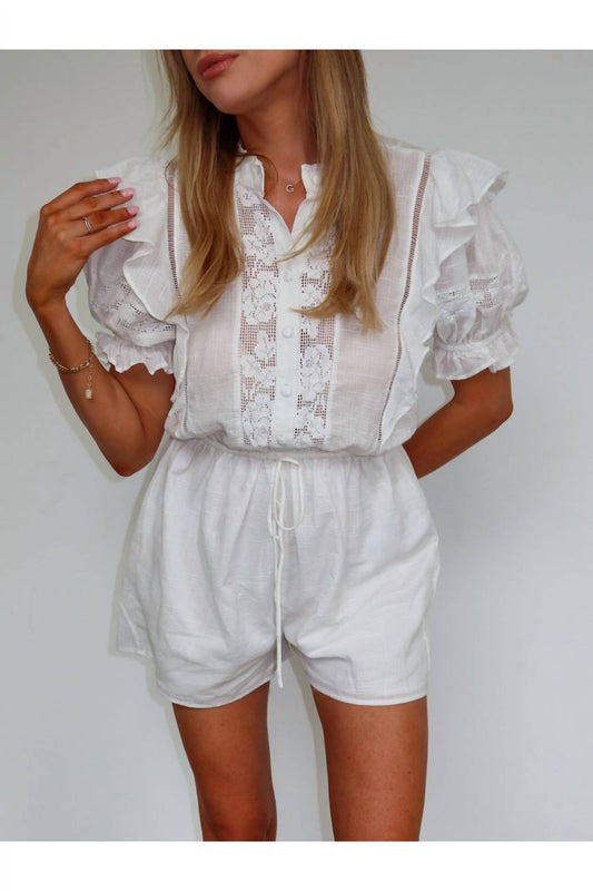 Keepsake - Sugarfield Lace Romper