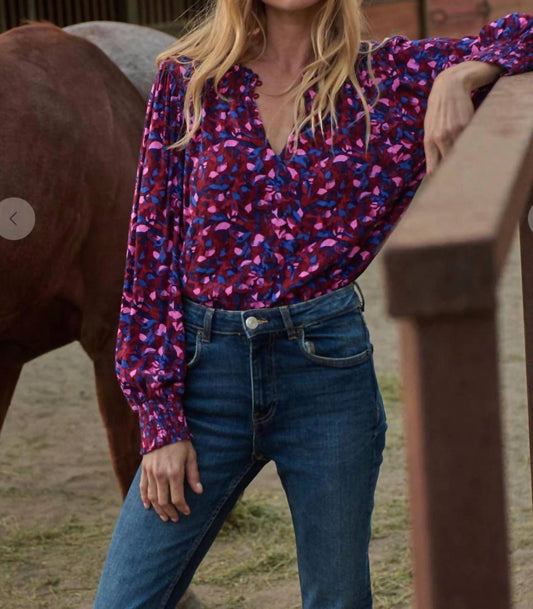 Sugarlips - Turma Floral Ruffle Top