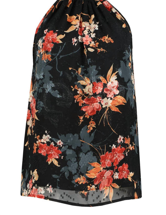 Nocturnal Animal Esme Tie Neck Top