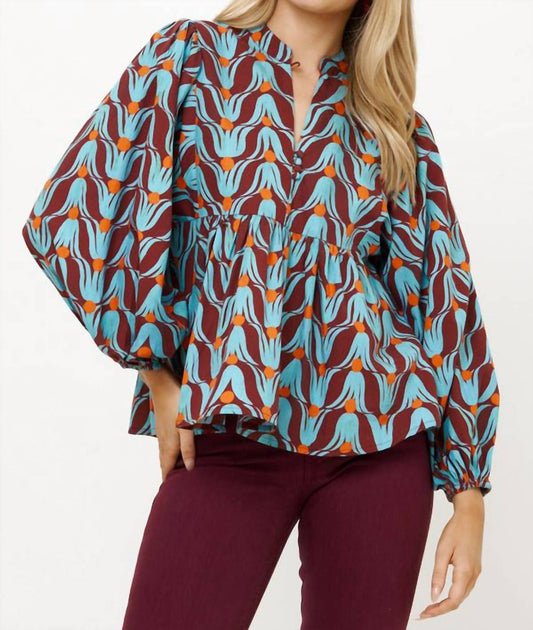 Oliphant - Mandarin Balloon Top