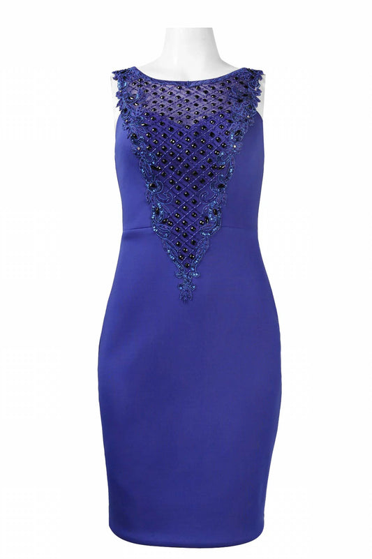Sue Wong - Beaded Scuba Dress